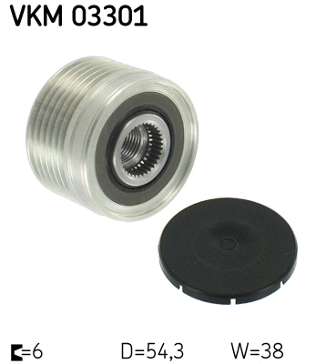 Механизм свободного хода генератора - VKM 03301 SKF
